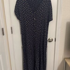 Madewell | S Navy Floral Dress